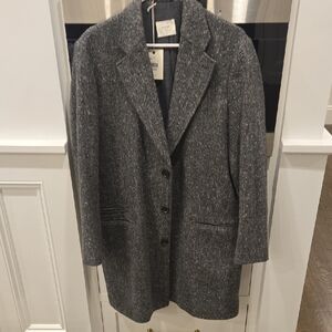 Billy Reid Charles Herringbone Coat Jacket